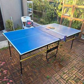 Debut mid-size foldable table tennis ping-pong table