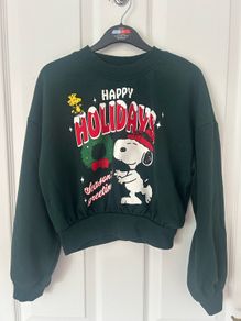 Girls H&M Christmas Jumper Age 8-10