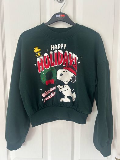 Girls H&M Christmas Jumper Age 8-10