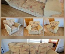 Living Room Furniture: armchair + couch