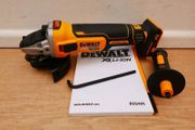 DeWALT 18V XR Cordless Brushless Angle Grinder + 5x DeWALT 125MM x1.1MM Extreme Runtime Inox Ceramic Cutting Discs.