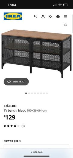 tv unit / tv bench