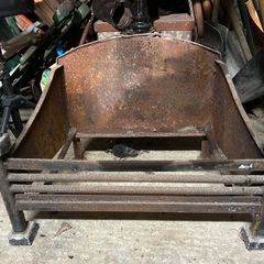 Cast iron fire place