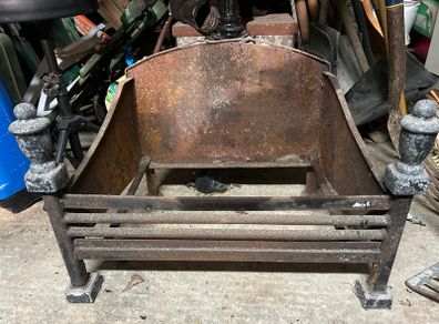 Cast iron fire place
