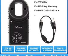 2026 XTOOL KC100 Key Fob Programming Immobilizer Tool For VW 4&5th For BMW CAS1-CAS3 Key Generation IMMO Key Learning Key Match