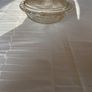Mid-Century Modern Clear Glass Lidded Sugar Bowl / Candy Dish Image 2