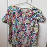 H&M women ladies short sleeve top Image 3