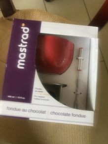 Mastrad  Chocolate Fondue Set