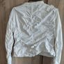 collar white jacket blazer fits s sm Image 6