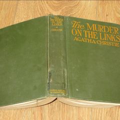 The Murder on the Links By Agatha Christie - First US Edition