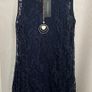 Navy Lace Tunic dress with pendant Image 2