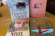4 Danielle Steel books.