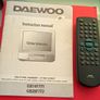 Daewoo GB14F7T1 14" CRT TV VCR Combo Television Image 3