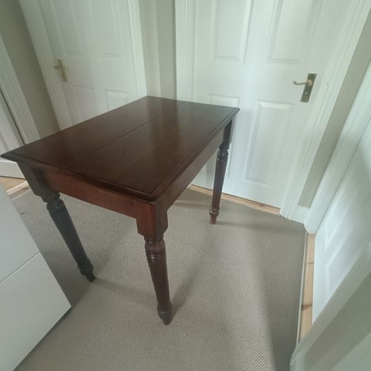 Solid Italian wood table/desk