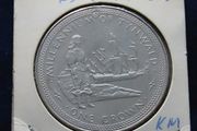 1979 Man-O'-War Isle Of Man Crown 1000th Anniversary of Tynwald UNC