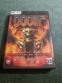Doom 3: Resurrection of Evil (PC CD ROM, 2005)