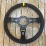 Motor racing suede steering wheels X2 Image 2