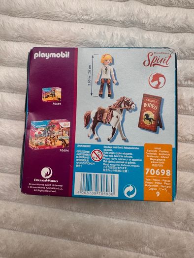 Playmobil Spirit Untamed Rodeo Abigail 70698 Damaged Box Please see photos