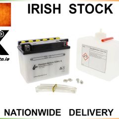 Battery Motorcycle YB4L-B 6-on Including Acid Pack