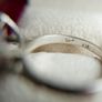 Vintage Sterling Silver 925 Purple Striped Agate Ring size P - 2,82g Image 9