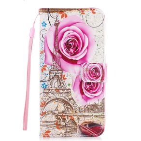 Flip Stand PU Leather Case Cover with Card Slots Lanyard For Samsung S5 MINI