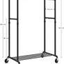 Heavy Duty Metal Clothes Rack on Wheels - Free Delivery Nationwide Image 3