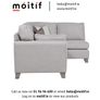 Remy Corner Sofa - Grey Image 3