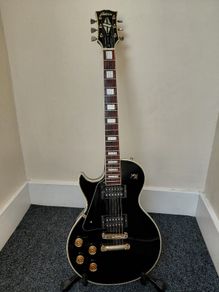 Vintage left-handed Antoria Les Paul-Custom 1975 Japan