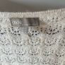jumper asos cream lace long sleeve jumper size 10 Image 3