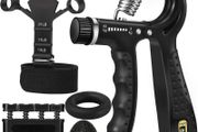 Grip Strength Trainer Kit with Finger Exerciser, Hand Grip Strengthener, Hand Extension Exerciser