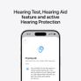 Apple AirPods Pro 3 Wireless Earbuds, Active Noise Cancellation, (Live Translation), Heart Rate Sensing, Hearing Aid Feature, Bluetooth Headphones, Spatial Audio, High-Fidelity Sound, USB-C Charging Image 4