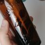 32 - Vintage Kiloh Beer Bottle Embossed Letters Brown Glass Cork Image 6