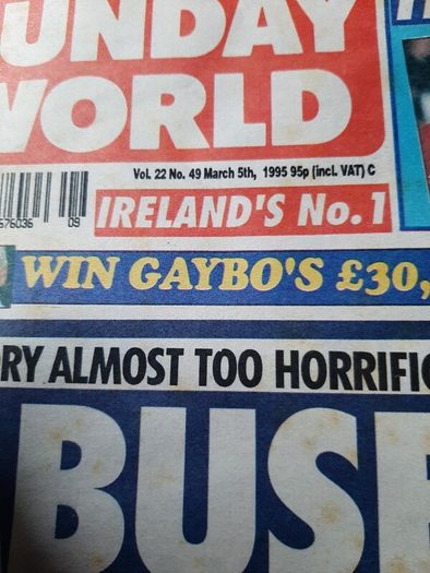 Vintage newspapers from 1994