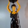Vintage Cast Iron Lamp 1950s / 60s Image 8
