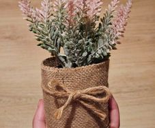 Cute Pink Artificial Plant
