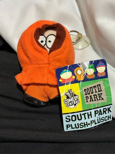 2000 South Park 4" Kenny keychain/window hanger.
