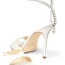 White diamond jimmy choo heels Image 5