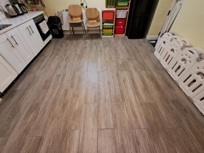 KTL CLASS 3/SERIES 3 Porcelain wood-effect floor + wall tiles (Ash Coloured)