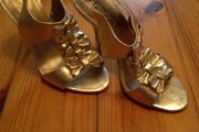 NEW Pale Gold Shoes Size 5 (38)