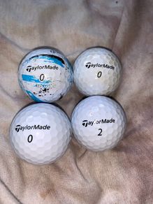 (4) Taylormade Speedsoft golf balls