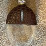 Army and Navy Antique glass hip flask, Image 4