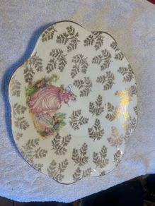 Vintage Royal Stuart Bone China Cake Plate