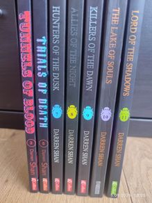Darren Shan Books Collection 7 Paperbacks The Saga of Darren Shan