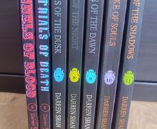 Darren Shan Books Collection 7 Paperbacks The Saga of Darren Shan