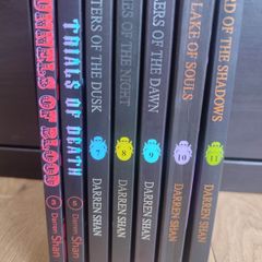 Darren Shan Books Collection 7 Paperbacks The Saga of Darren Shan