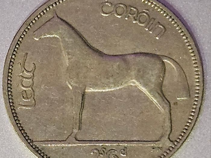 Irish 1961 half crown