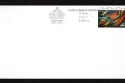 2024 Ireland Commemorative cancelation marking Postmistress Maureen Sweeney 1923-2023 tying RNLI commemorative stamp on plain cover