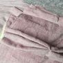 Dusty pink Pinch pleat large window curtains Image 5