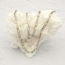 Vintage 925 Sterling Silver Figaro Chain Image 9