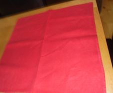 Red Linen Napkin for Sale